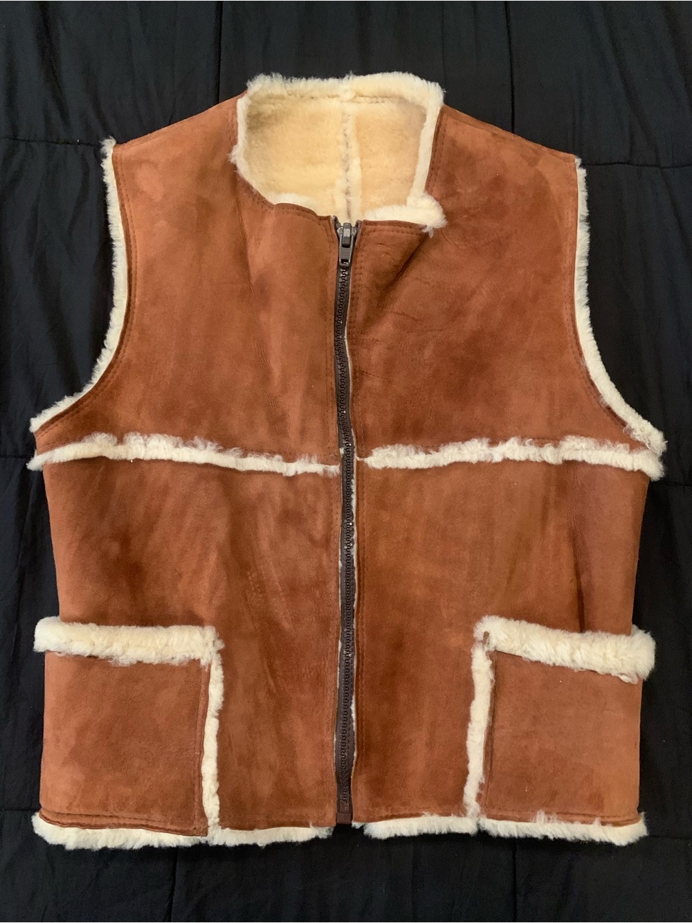 Vintage Knight Tailors Pure Virgin Wool Pile Men’s Vest